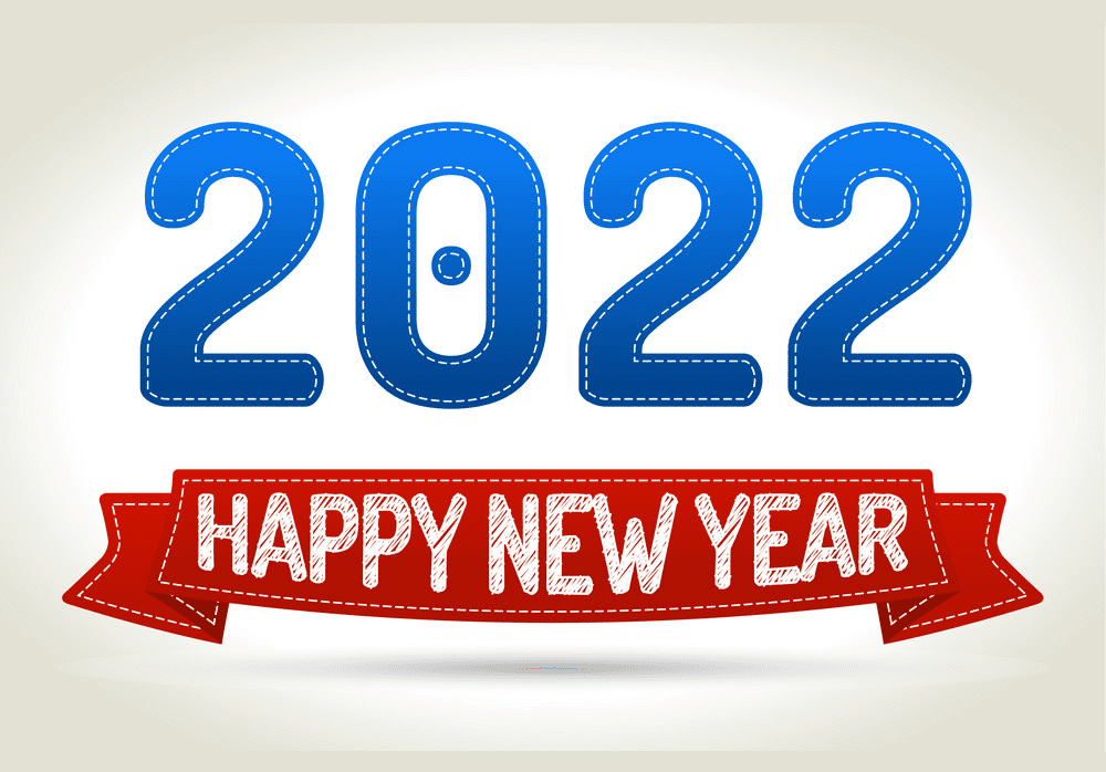 religious happy new year 2022 clip art